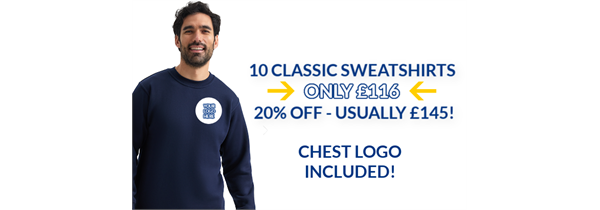 10 CLASSIC SWEATSHIRTS