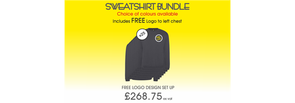 25 BEST SELLING SWEATSHIRTS WITH FREE LOGO 