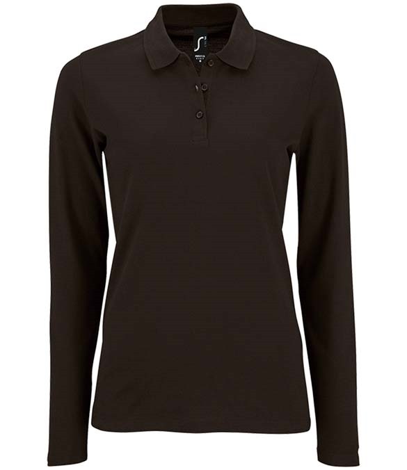 SOL&#39;S Ladies Perfect Long Sleeve Piqu&#233; Polo Shirt