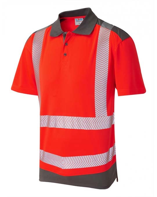 PEPPERCOMBE ISO 20471 Class 2 Dual Colour Coolviz Plus Polo Shirt