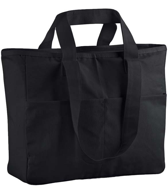 Westford Mill Double Handle Cargo Pocket Tote Bag