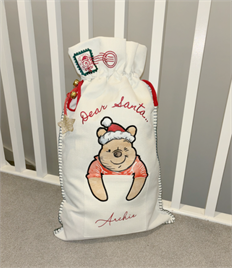 Personalised Disney Winnie The Pooh Christmas Sack